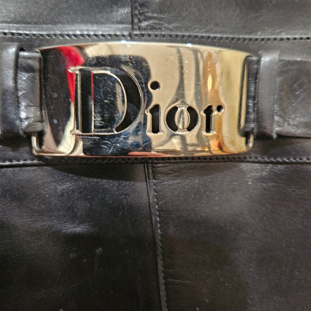 Christian Dior Black Leather Boots - Picture 5 of 10